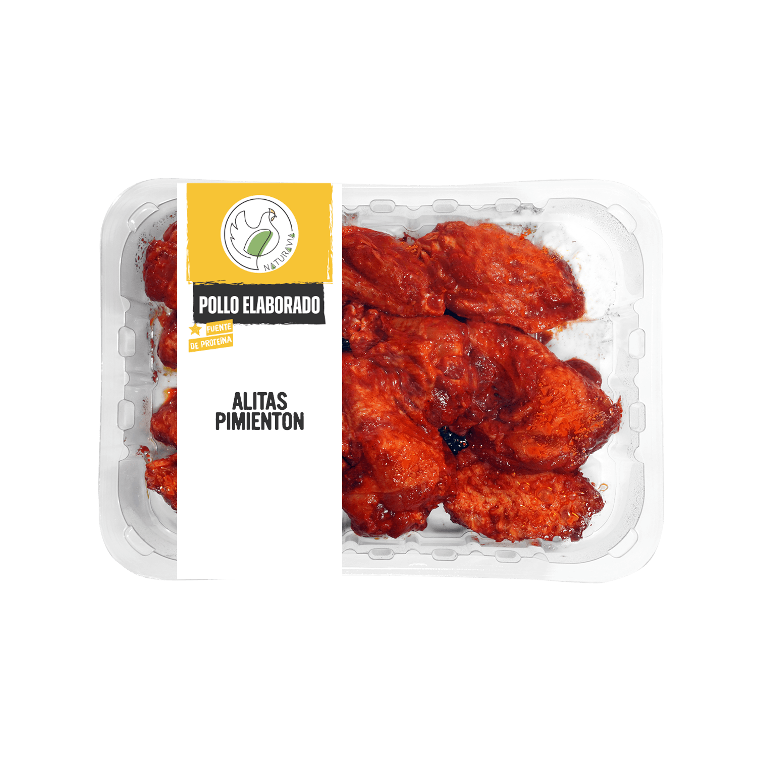 Alitas adobadas pimentón