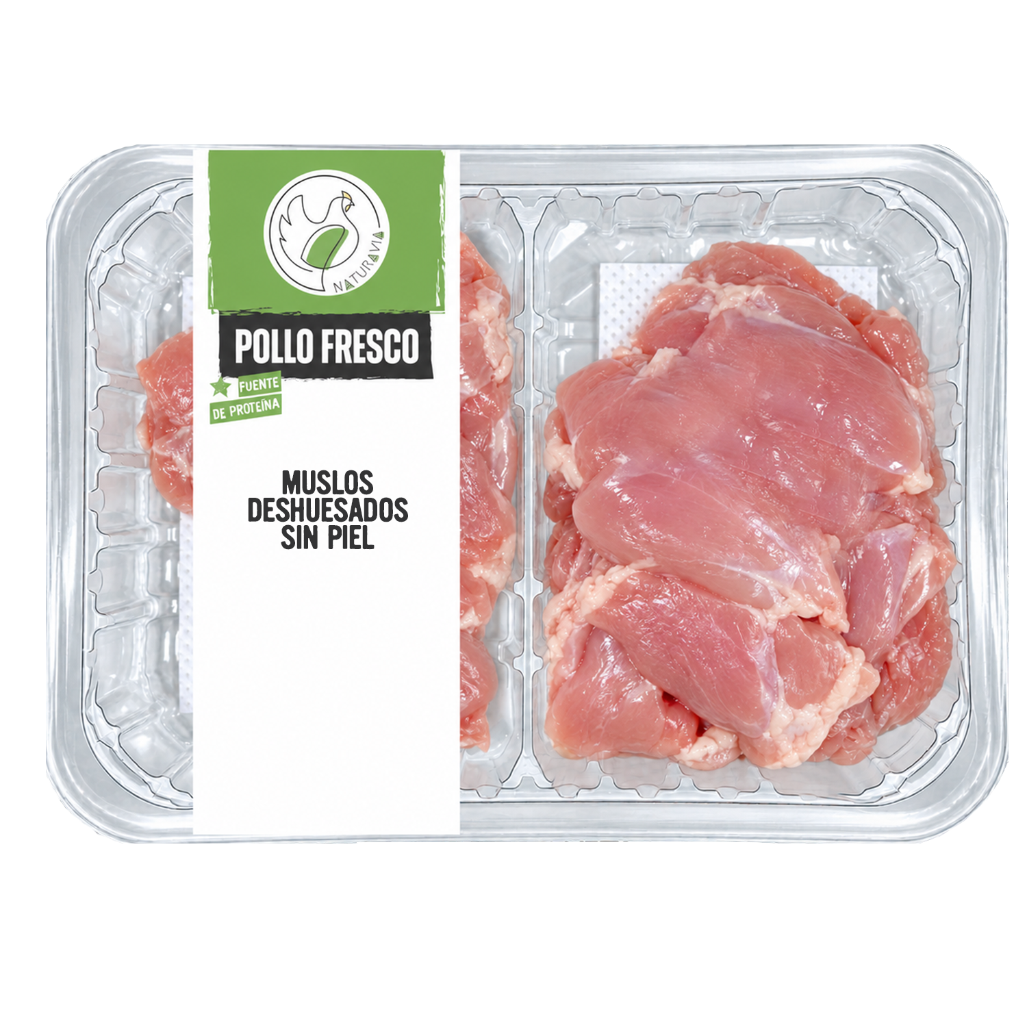 Muslo deshuesado sin piel