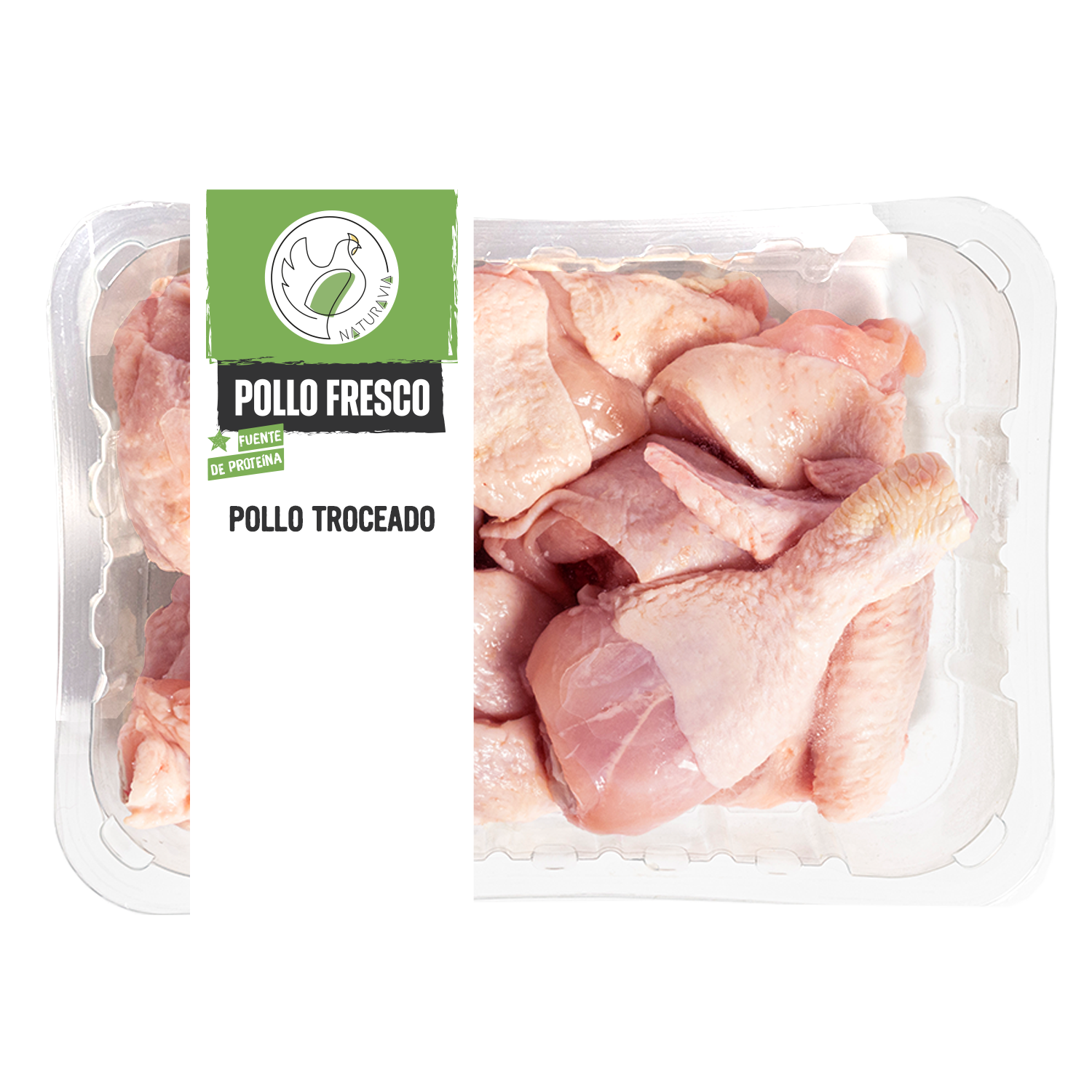 Pollo troceado